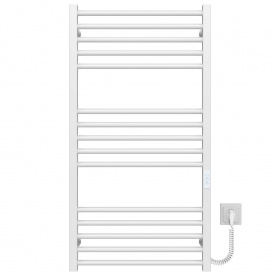 Полотенцесушитель электрический Lima П15 600х1000 Deffi Белый WD04 (A.LI.100.60.15.E.W.R.4)