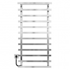 Полотенцесушитель электрический Agata П12 400x1200 Deffi Хром JD04 (A.AG.120.40.12.E.C.L.2)