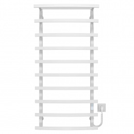 Полотенцесушитель электрический Lotos П10 400х1200 Deffi Белый WD04 (A.LO.120.40.10.E.W.R.4)