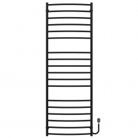 Полотенцесушитель электрический Классик Элит П18 600х1800 Deffi Черный EF16 (C.KE.180.60.18.E.B.R.5)