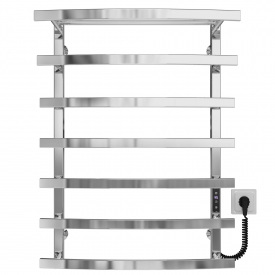 Полотенцесушитель электрический Lotos П7 500х800 Deffi Хром JD04 (A.LO.80.50.7.E.C.R.2)