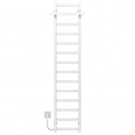 Полотенцесушитель электрический Nicolе П14 300х1600 Deffi Белый WD04 (A.NI.160.30.14.E.W.L.4)