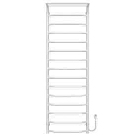 Полотенцесушитель электрический Трапеция с полкой П15 500х1600 Deffi Белый EF16 (C.TP.160.50.15.E.W.R.5)