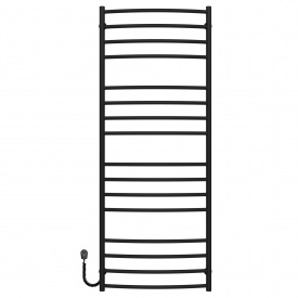 Полотенцесушитель электрический Классик Элит П16 600х1600 Deffi Черный EF16 (C.KE.160.60.16.E.B.L.5)