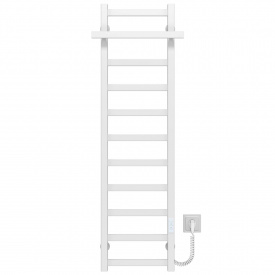 Полотенцесушитель электрический Nicolе П11 300х1200 Deffi Белый WD04 (A.NI.120.30.11.E.W.R.4)