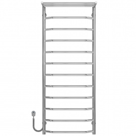 Полотенцесушитель электрический Трапеция с полкой П12 500х1300 Deffi Хром EF16 (C.TP.130.50.12.E.C.L.5)