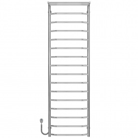 Полотенцесушитель электрический Трапеция с полкой П16 500х1700 Deffi Хром EF16 (C.TP.170.50.16.E.C.L.5)