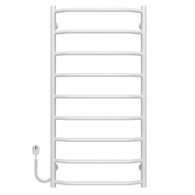 Полотенцесушитель электрический Трапеция П9 500х1000 Deffi Белый EF16 (C.TR.100.50.9.E.W.L.5)