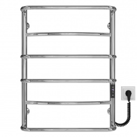 Полотенцесушитель электрический Аквамикс П6 500х700 Deffi Хром JD03 (C.AM.70.50.6.E.C.R.1)