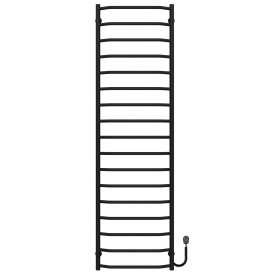 Полотенцесушитель электрический Трапеция П17 500х1800 Deffi Черный EF16 (C.TR.180.50.17.E.B.R.5)
