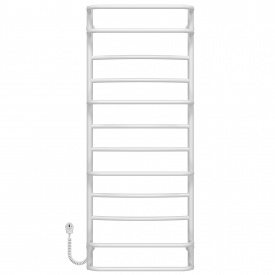 Полотенцесушитель электрический Аквамикс П12 500х1300 Deffi Белый EF16 (C.AM.130.50.12.E.W.L.5)