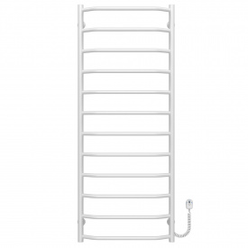 Полотенцесушитель электрический Трапеция П12 500х1300 Deffi Белый EF16 (C.TR.130.50.12.E.W.L.5)