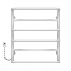 Полотенцесушитель электрический Аквамикс П6 500х600 Deffi Белый EF16 (C.AM.60.50.6.E.W.L.5)