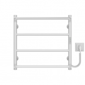 Полотенцесушитель электрический Ladder П4 400х500 Deffi Белый WD03 (C.LK.50.40.4.E.W.R.3)