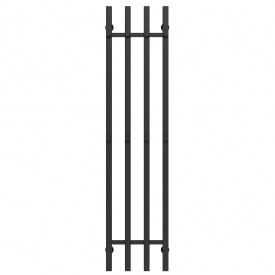 Полотенцесушитель водяной Split П4 300х1400 Deffi Черный (A.SP.140.30.4.B.C)