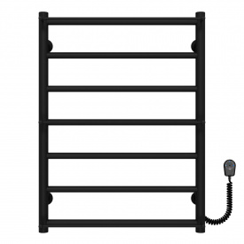 Полотенцесушитель электрический Ladder П7 500х700 Deffi Черный EF16 (C.LK.70.50.7.E.B.L.5)