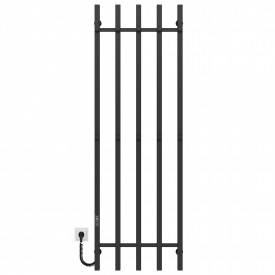 Полотенцесушитель электрический Split П5 500х1600 Deffi Черный JD04 (A.SP.160.50.5.E.B.L.2)