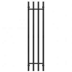 Полотенцесушитель водяной Split П4 300х1400 Deffi Черный (A.SP.140.30.4.B.B)