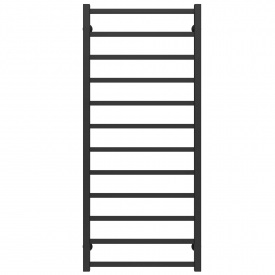 Полотенцесушитель водяной Forest П12 500х1200 Deffi Черный (A.FR.120.50.12.B.A)