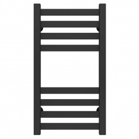 Полотенцесушитель водяной Magnus П8 400х600 Deffi Черный (A.MA.60.40.8.B.B)