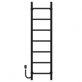 Полотенцесушитель электрический Орион П7 200х1200 Deffi Черный EF16 (C.OR.120.20.7.E.B.L.5)