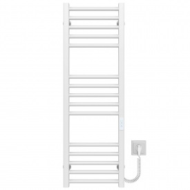 Полотенцесушитель электрический Lima П15 400х1000 Deffi Белый WD04 (A.LI.100.40.15.E.W.R.4)