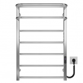 Полотенцесушитель электрический Lux Hotel П7 600х800 Deffi Хром JD04 (A.LH.80.60.7.E.C.R.2)