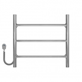 Полотенцесушитель электрический Орион П3 500х500 Deffi Хром EF16 (C.OR.50.50.3.E.C.L.5)