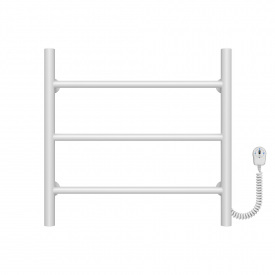 Полотенцесушитель электрический Орион П3 500х500 Deffi Белый EF16 (C.OR.50.50.3.E.W.R.5)