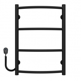 Полотенцесушитель электрический Классик П4 400х600 Deffi Черный EF16 (C.DK.60.40.4.E.B.L.5)