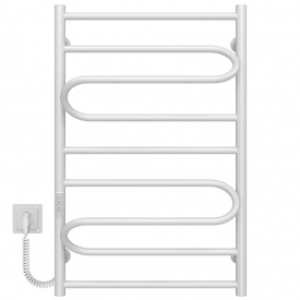 Полотенцесушитель электрический Вилла 500х800 Deffi Белый WD03 (C.VP.80.50.E.W.L.3)