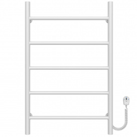 Полотенцесушитель электрический Орион П5 500х800 Deffi Белый EF16 (C.OR.80.50.5.E.W.R.5)