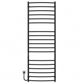 Полотенцесушитель электрический Классик Элит П18 600х1800 Deffi Черный JD03 (C.KE.180.60.18.E.B.L.1)
