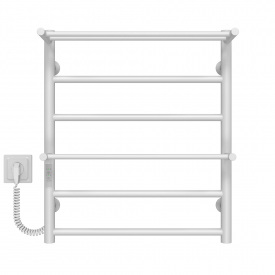 Полотенцесушитель электрический Терма Плюс П6 500х600 Deffi Белый WD03 (C.TA.60.50.6.E.W.L.3)
