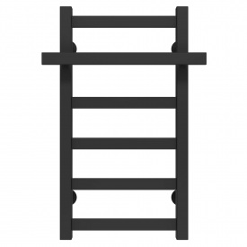 Полотенцесушитель водяной Nicolе П6 300х600 Deffi Черный (A.NI.60.30.6.B.A)