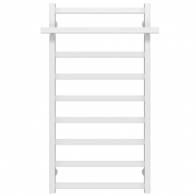 Полотенцесушитель водяной Nicolе П9 500х1000 Deffi Белый (A.NI.100.50.9.W.C)