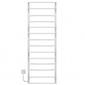Полотенцесушитель электрический Аквамикс П14 500х1500 Deffi Белый WD03 (C.AM.150.50.14.E.W.L.3)