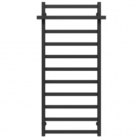 Полотенцесушитель водяной Nicolе П11 500х1200 Deffi Черный (A.NI.120.50.11.B.C)