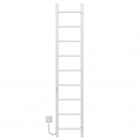 Полотенцесушитель электрический Орион П9 400х1600 Deffi Белый WD03 (C.OR.160.40.9.E.W.L.3)