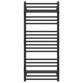Полотенцесушитель водяной Sigma П21 500х1200 Deffi Черный (A.SI.120.50.21.B.B)