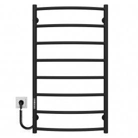 Полотенцесушитель электрический Классик П8 500х900 Deffi Черный JD03 (C.DK.90.50.8.E.B.L.1)