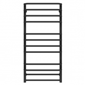 Полотенцесушитель водяной Lux П12 400х1100 Deffi Черный (A.LU.110.40.12.B.A)