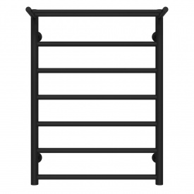 Полотенцесушитель водяной Терма П7 500х700 Deffi Черный (C.TE.70.50.7.B.C)