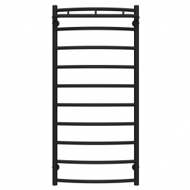 Полотенцесушитель водяной Классик N П10 500х1100 Deffi Черный (C.KN.110.50.10.B.C)