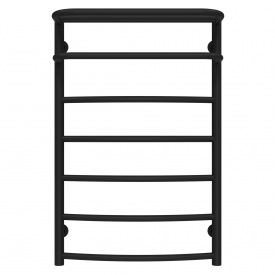 Полотенцесушитель водяной Отель П7 500х800 Deffi Черный (C.OD.80.50.7.B.C)