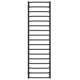 Полотенцесушитель водяной Трапеция П17 500х1800 Deffi Черный (C.TR.180.50.17.B.B)