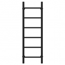 Полотенцесушитель водяной Орион П6 300х1000 Deffi Черный (C.OR.100.30.6.B.C)