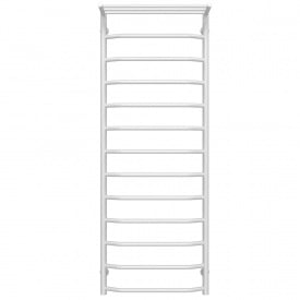 Полотенцесушитель водяной Трапеция с полкой П13 500х1400 Deffi Белый (C.TP.140.50.13.W.C)