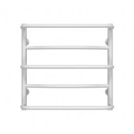 Полотенцесушитель водяной Аквамикс П5 400х500 Deffi белый (C.AM.50.40.5.W.B)