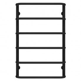 Полотенцесушитель водяной Стандарт П6 500х800 Deffi Черный (C.SS.80.50.6.B.B)